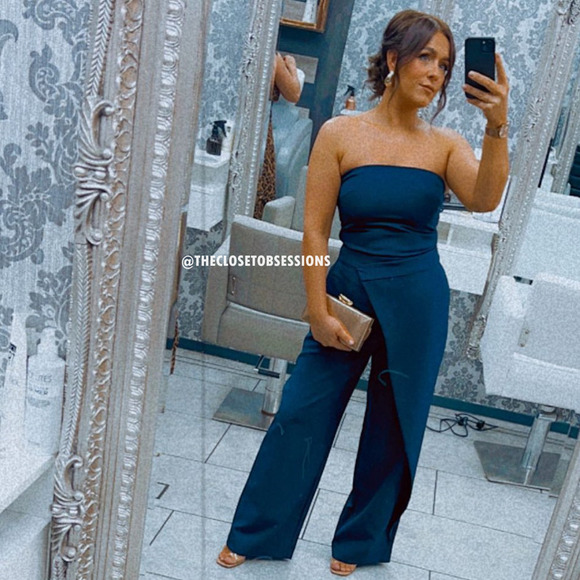 ZARA Wide Leg Jumpsuit NWT - Picture 11 of 16